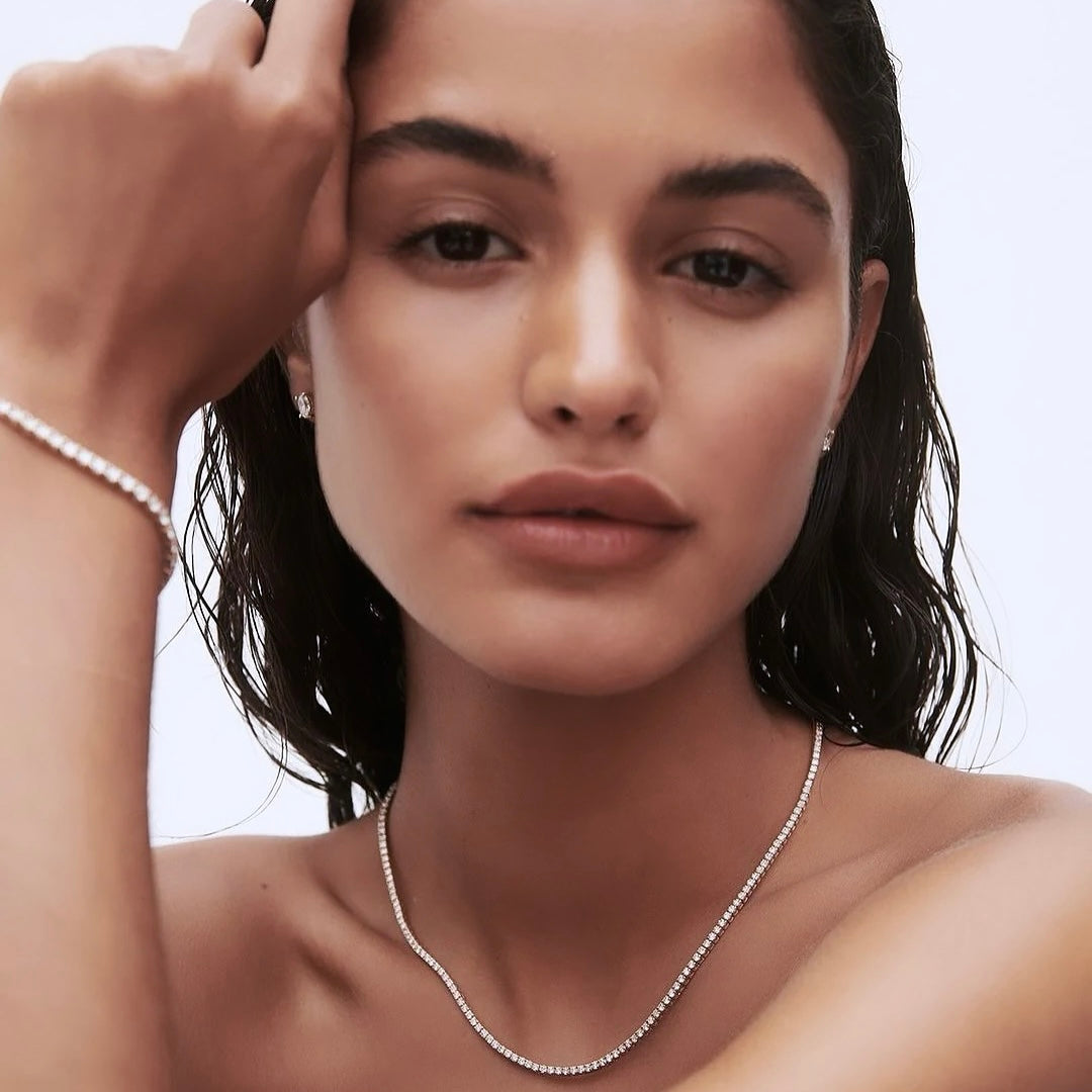 Serena Tennis Necklace