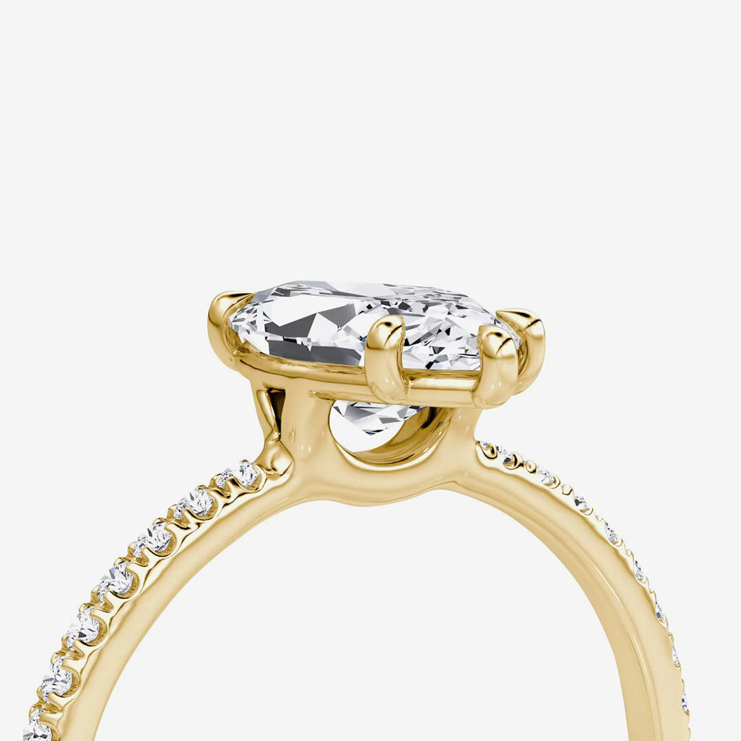 Pear Classic Ring