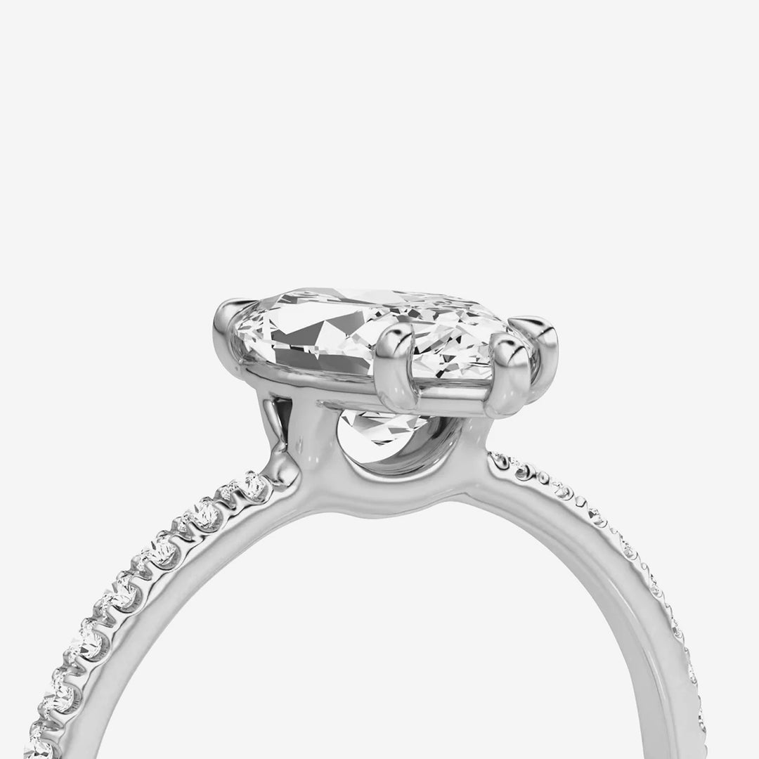 Pear Classic Ring