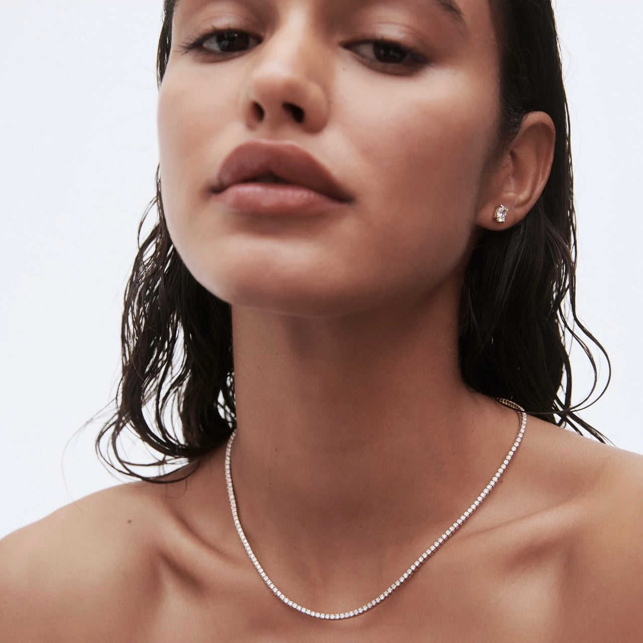 Serena Tennis Necklace